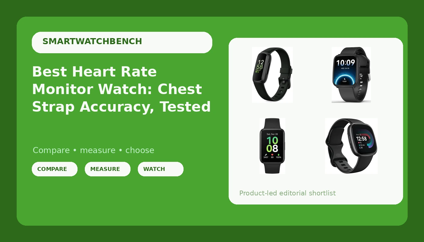 Best Heart Rate Monitor Watch: Chest Strap Accuracy, Tested - SmartwatchBench review with measurements and honest opinion