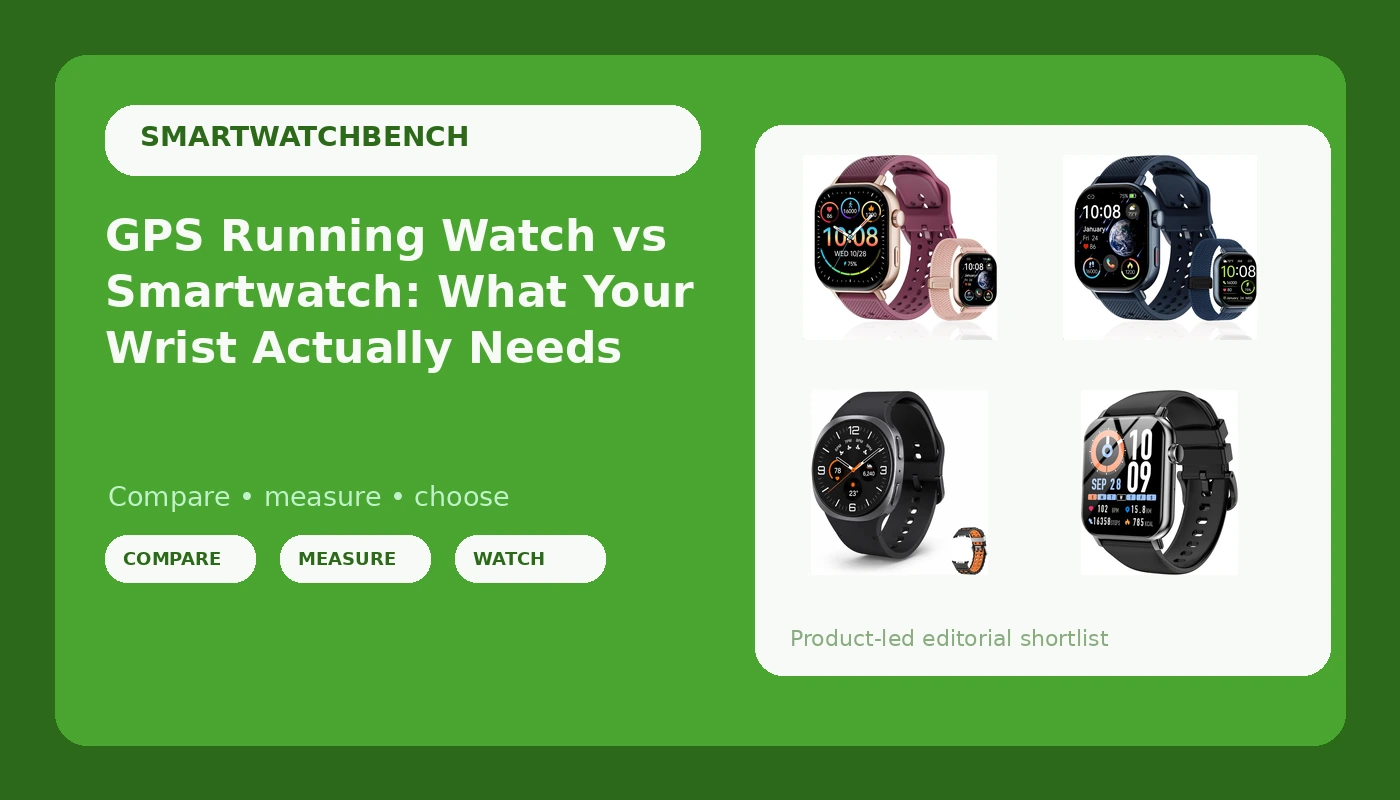 GPS Running Watch vs Smartwatch: What Your Wrist Actually Needs