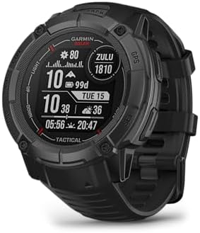 Garmin Instinct® 2X Solar, Rugged Outdoor Smartwatch, 50mm, Graphite