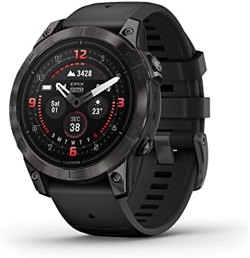 Garmin epix Pro (Gen 2) Sapphire, High Performance Smartwatch, 47mm, Black