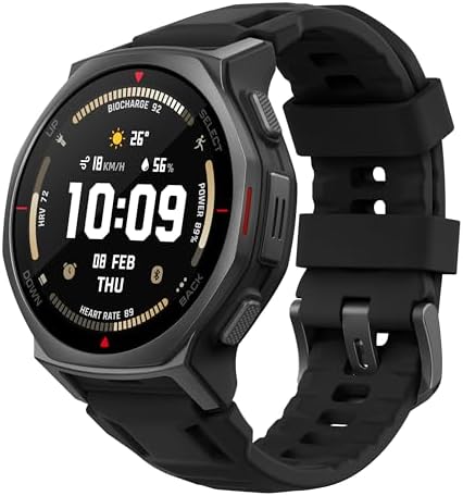 Amazfit T-Rex 3 Pro Smart Watch, 1.5" AMOLED Sapphire Glass, iOS/Android