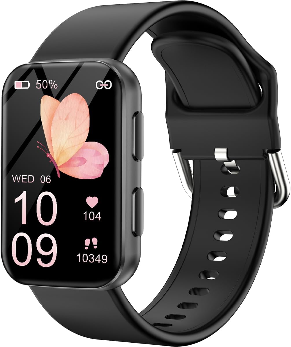 MorePro Fitness Tracker Watch with 24/7 Heart Rate/Blood Pressure Monitor