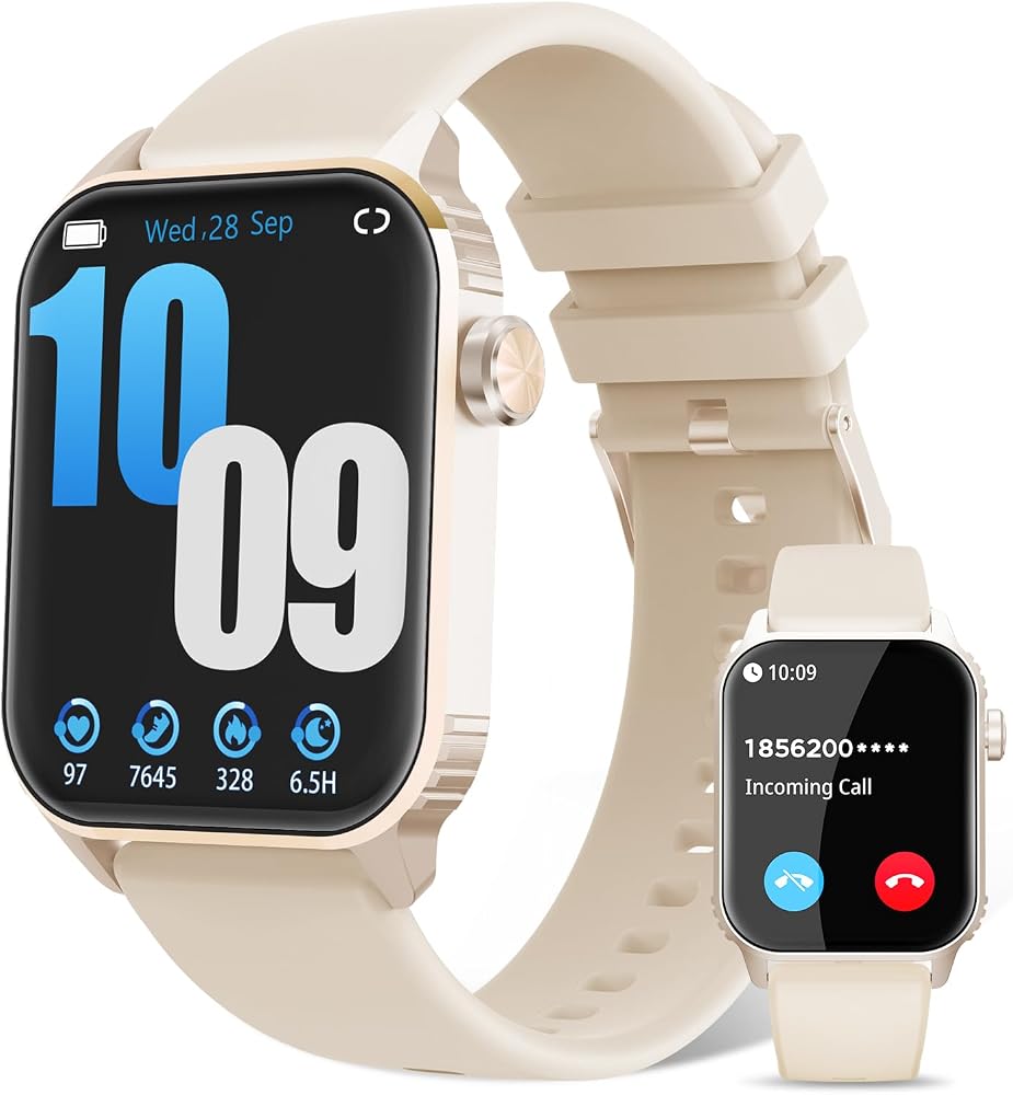 Smart Watches for Women rose gold smartwatch